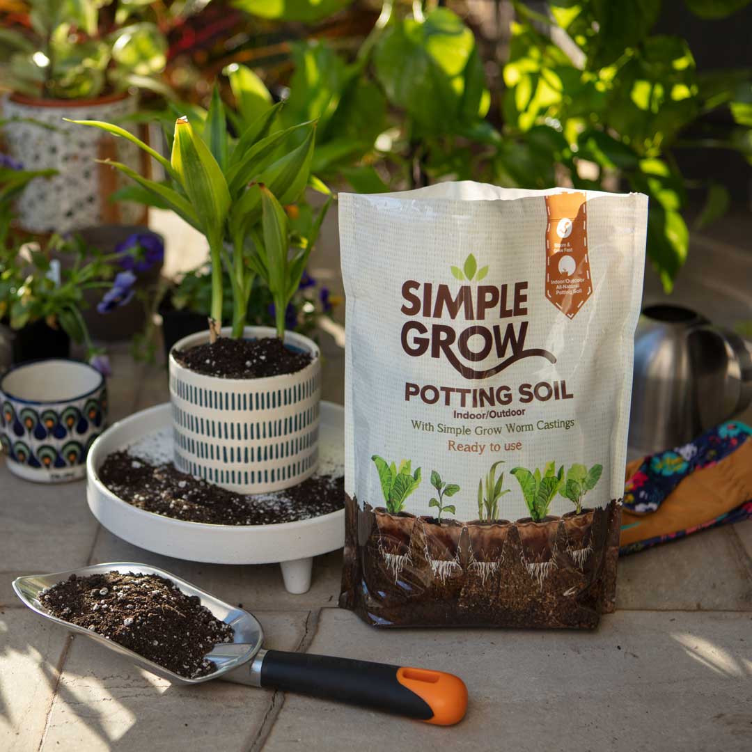 Simple Grow Potting Soil - 4 Quart Bag